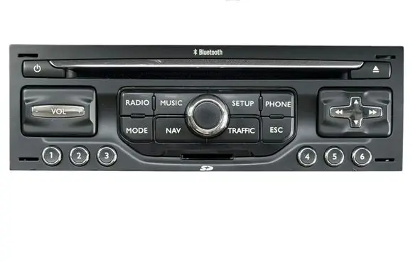 Citroen C4 Grand Picasso Radio/CD/DVD/GPS head unit 96778674XT