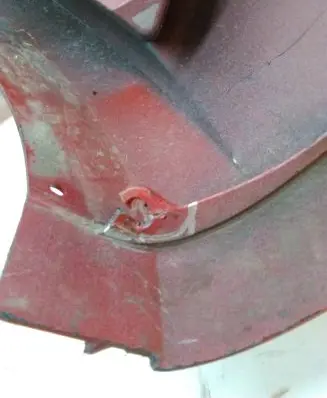 Audi A1 Front bumper corner part panel trim 8X0807436