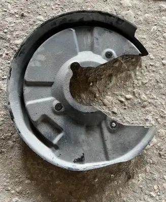 Audi A4 S4 B6 8E 8H Rear brake disc plate dust cover 8E0615612J 8E0615612