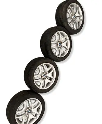 BMW X3 E83 R18 alloy rim 3415615 3415614