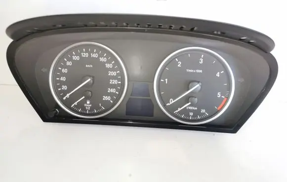BMW 5 E60 E61 Speedometer (instrument cluster) A2C53257079 6965359