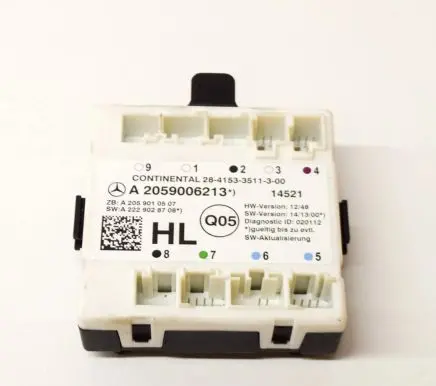 Mercedes-Benz C W205 Door control unit/module A2059010507 2841533511300