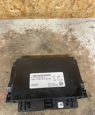 Mercedes-Benz E W213 Gearbox control unit/module A2139002501 5WE00001 A0009016202