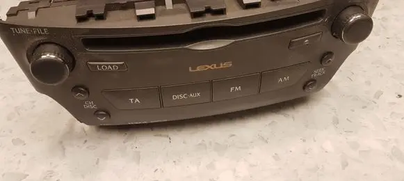 Lexus IS 220D-250-350 Radio/CD/DVD/GPS head unit 86120533701