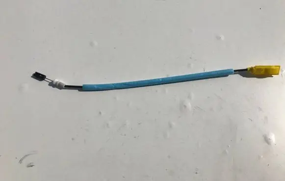 Rear door cable line