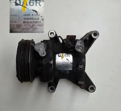 Mazda 2 Air conditioning (A/C) compressor (pump) DA6R61450 92600D322B