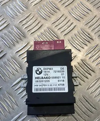 BMW 3 E90 E91 Fuel injection pump control unit/module 7218339