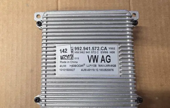 Volkswagen PASSAT B8 LED ballast control module 992941572CA