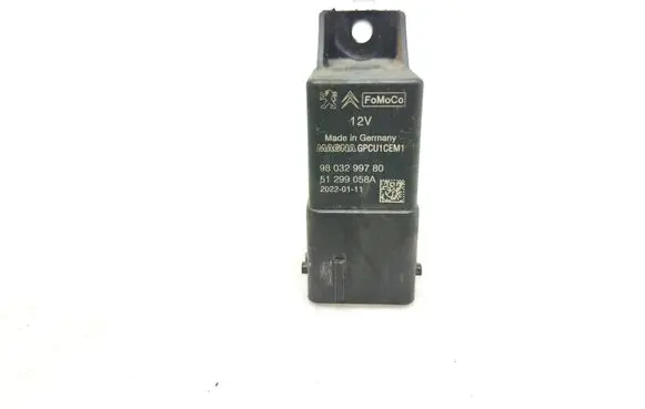 Citroen Jumpy Glow plug pre-heat relay 9803299780 20220111 51299058A