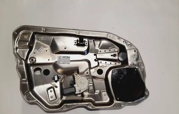Front door window regulator with motor