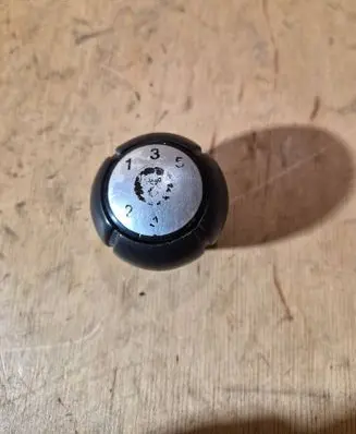 Jaguar X-Type Gear lever shifter trim leather/knob 