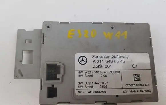 Mercedes-Benz E W211 Gateway control module A2115408545
