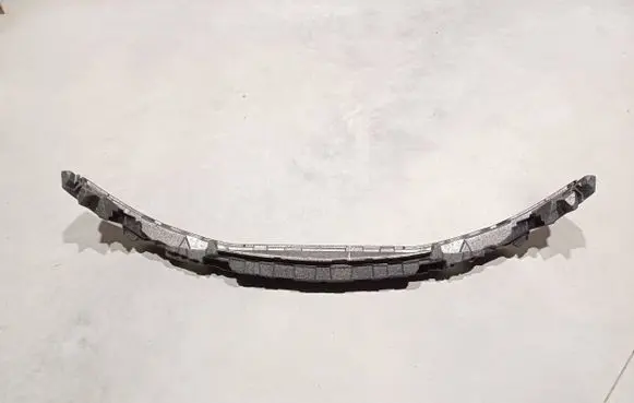 Front bumper foam support bar