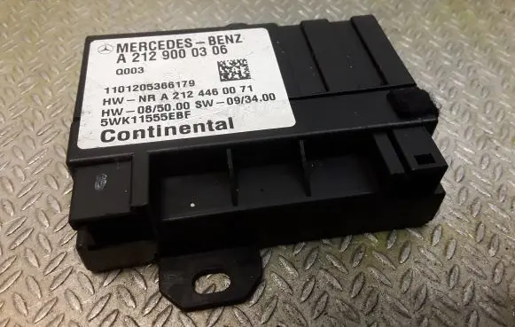 Mercedes-Benz C W204 Fuel injection pump control unit/module 2129000306 A2129000306