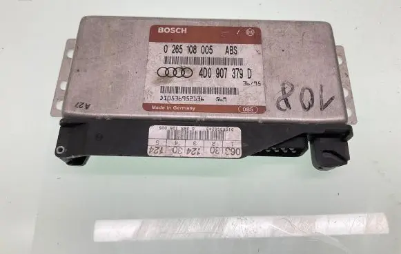 Audi A6 S6 C4 4A Engine control unit/module 4D0907379D 0265108005 DT0536952136