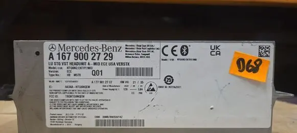 Mercedes-Benz GLE W167 Radio/CD/DVD/GPS head unit A1679002729