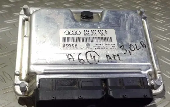 Audi A6 S6 C5 4B Engine control unit/module ECU 8E0909559R 0261208346 1039S03513