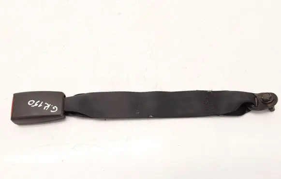 Nissan Titan Rear seatbelt buckle