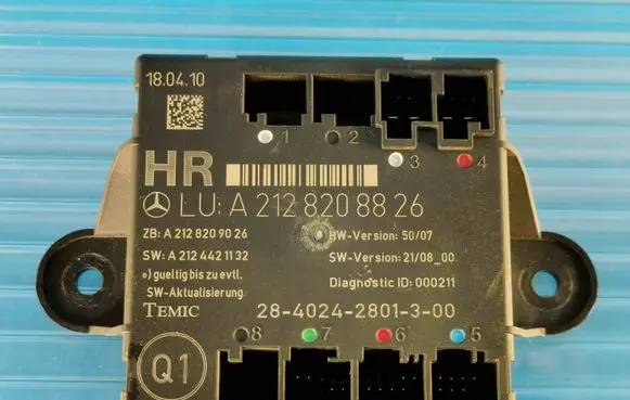 Mercedes-Benz E W212 Door control unit/module A2128208826