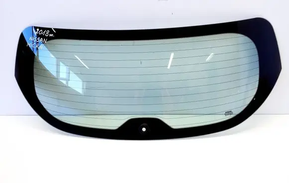 Nissan Micra K14 Rear windscreen/windshield window 