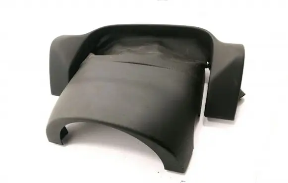 Steering wheel column trim