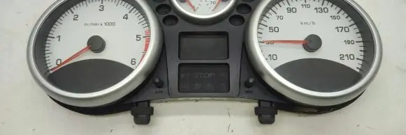 Peugeot 206+ Speedometer (instrument cluster) 9673795980
