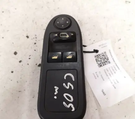 Citroen C5 Electric window control switch 96514301ZF