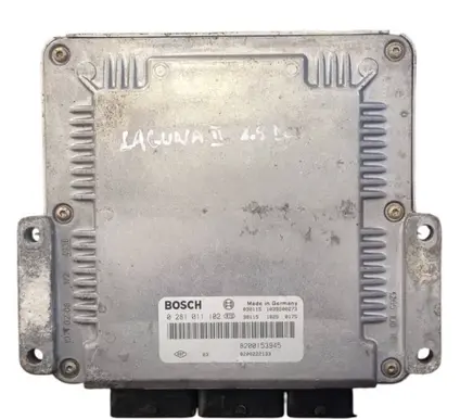 Renault Laguna II Engine control unit/module 8200153945 0281011102