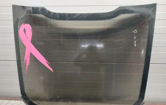Ford Mustang VI Rear windscreen/windshield window FR3B6342004A