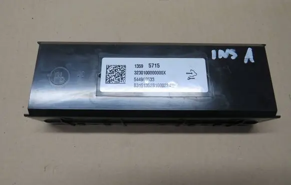Opel Insignia A Central body control module 13595715 544969533 3230100000000X