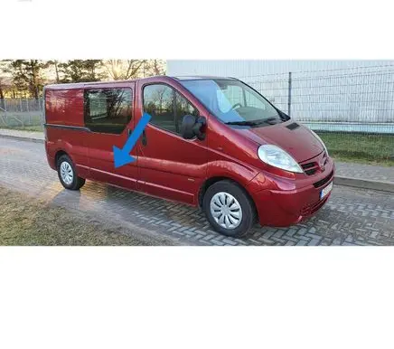 Opel Vivaro Sliding door trim (molding) 828200114R 93857080