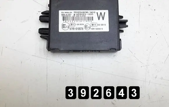Toyota iQ Immobilizer control unit/module