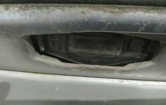 Honda Accord Number plate light
