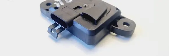 Opel Zafira A Airbag deployment crash/impact sensor 09133263 09133263TG
