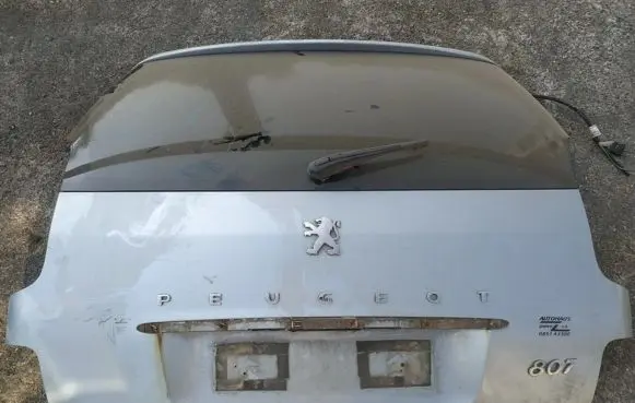 Peugeot 807 Tailgate/trunk/boot lid pilkas