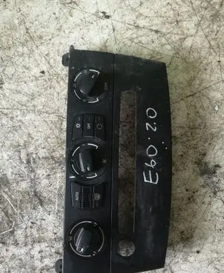 BMW 5 E60 E61 Climate control unit 912239601