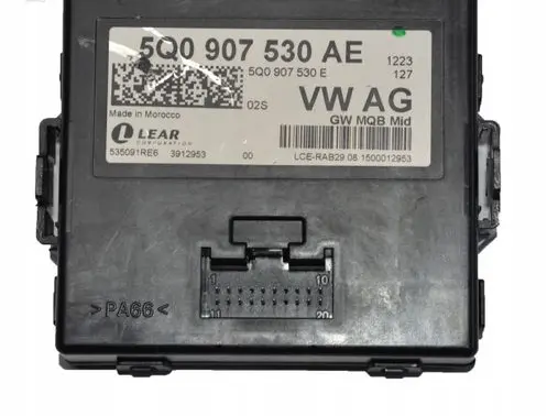 Volkswagen Golf VII Gateway control module 5Q0907530AE