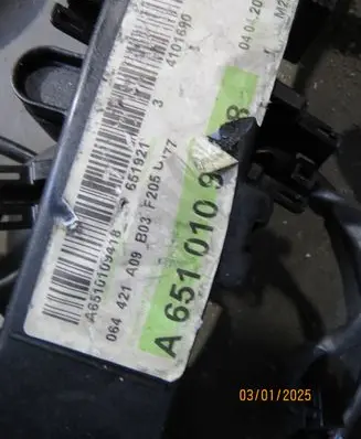 Mercedes-Benz C W205 Turbo A019700156 50285728 0901586