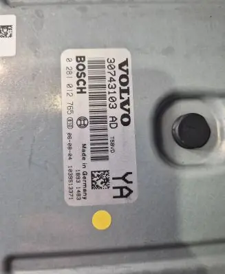 Volvo S80 Engine control unit/module 30743103AD 1039S13371 0281012765