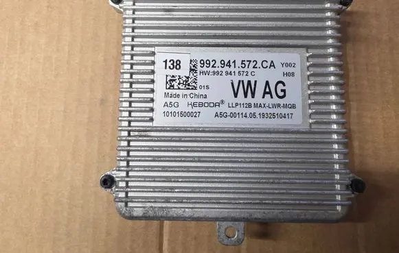 Volkswagen PASSAT B8 LED ballast control module 992941572CA
