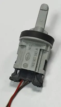 Volkswagen Golf V Outside/exterior temperature sensor 1K0907543A