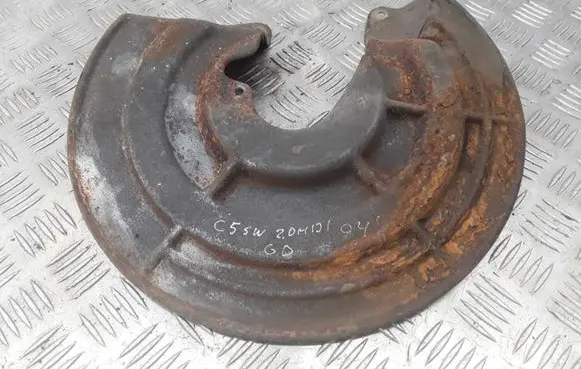 Citroen C5 Rear brake disc plate dust cover 