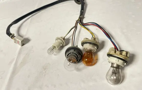 Chevrolet Captiva Rear tail light wiring loom 