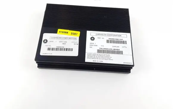 Fiat Freemont Sound amplifier 05064981AM 05064947AN