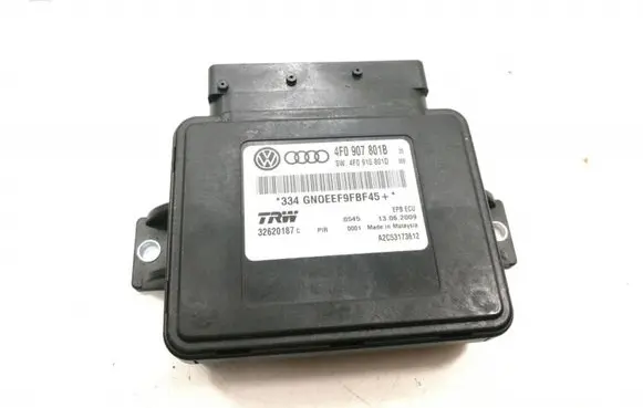 Audi A6 S6 C6 4F Hand brake control module 4F0907801B 4F0910801D