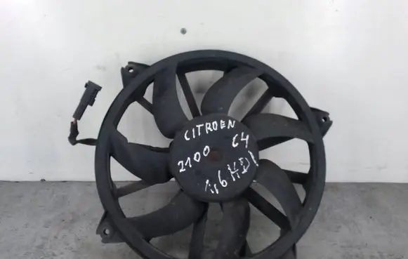 Citroen C4 I Electric radiator cooling fan 9650116580874711E