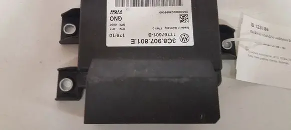 Volkswagen PASSAT CC Hand brake control module 3C8907801E 17767601B