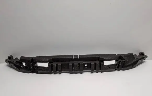 Front bumper foam support bar