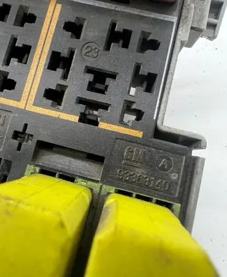 Opel Meriva A Fuse box set 93363140