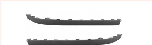 Opel Corsa C Front bumper splitter molding 